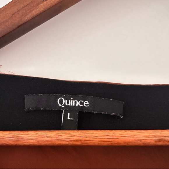 Quince 100% Washable Silk Skirt in copper brown - Picture 6 of 6